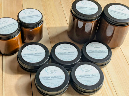 Whipped Beef Tallow Cream with Manuka Honey